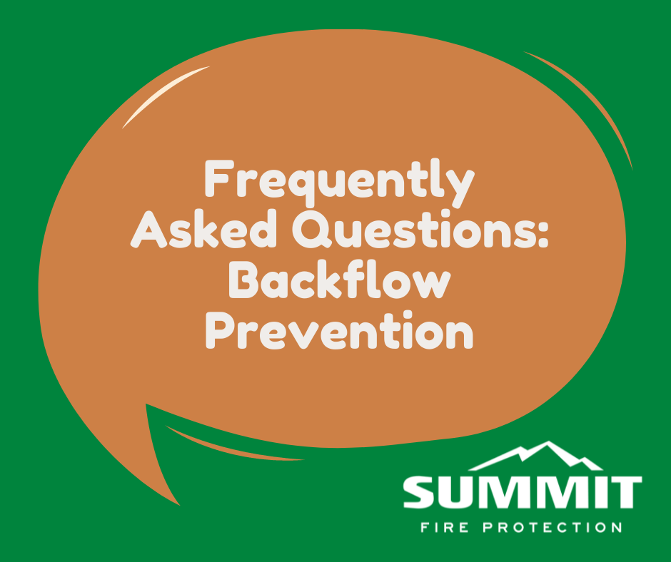 frequently asked questions backflow prevention