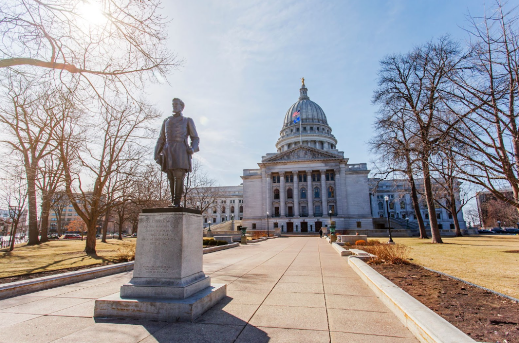 The Wisconsin State Capital, where legislators pass the state’s fire code