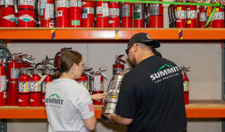 Complete Fire Extinguishers Services | Summit Fire Protection